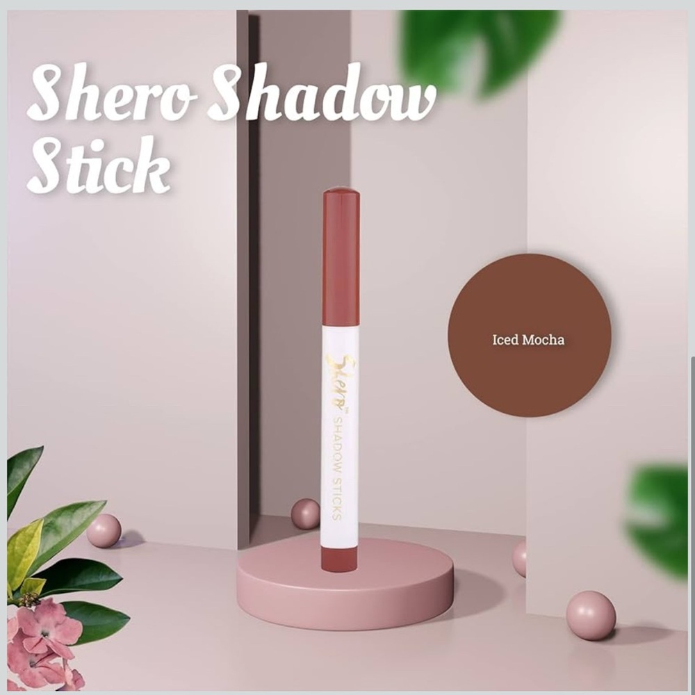 CLOSEOUT!!  Belle beauty Shero Shadow Stick in Iced Mocha
Clean makeup formula!